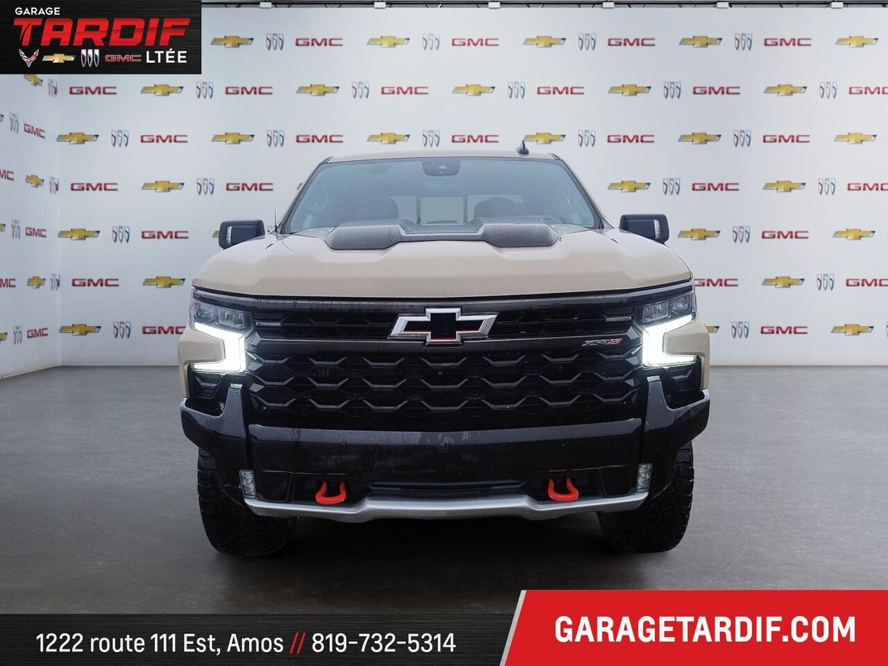 2022 Chevrolet Silverado 1500 ZR2 cabine multiplace 4RM 147 po Beige Amos - photo #1
