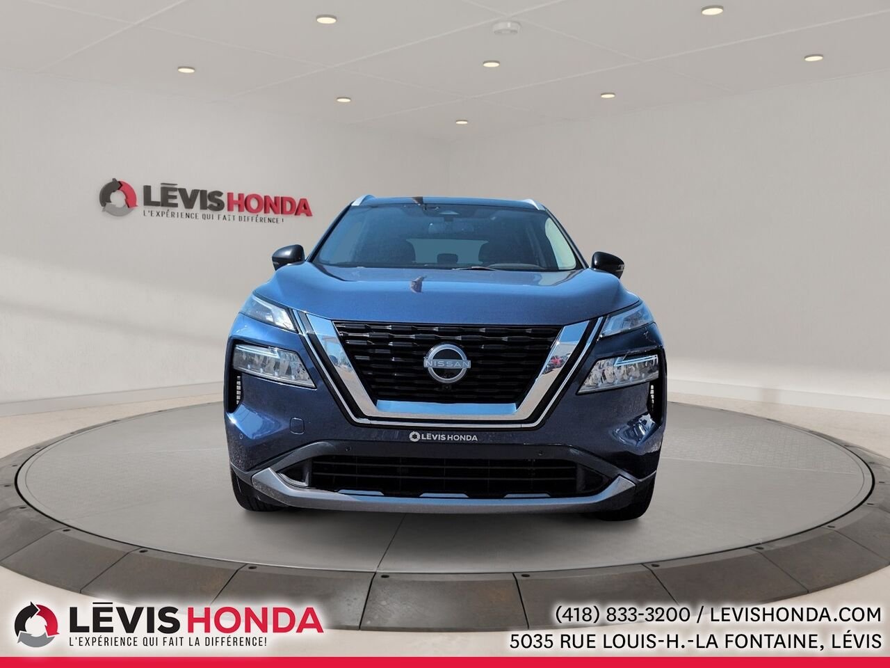 Nissan Rogue SL AWD SL TI 2023 Bleu Lévis - photo #2