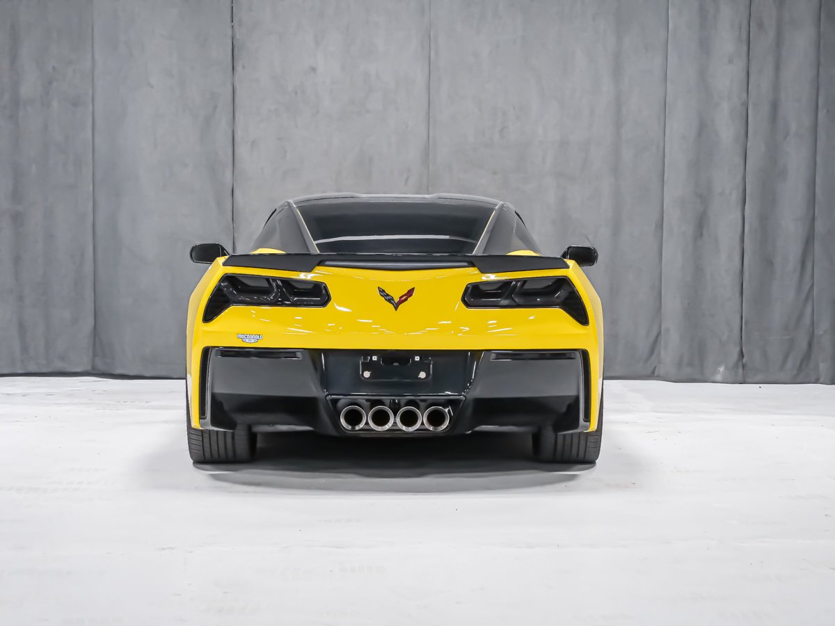 Chevrolet Corvette Z51 2LT 2019 Jaune Montréal - photo #12