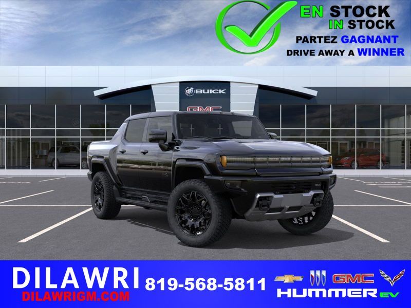 Black 2026 GMC Hummer EV Pickup Pickup Truck All-Wheel Drive Continuously Variable Transmission