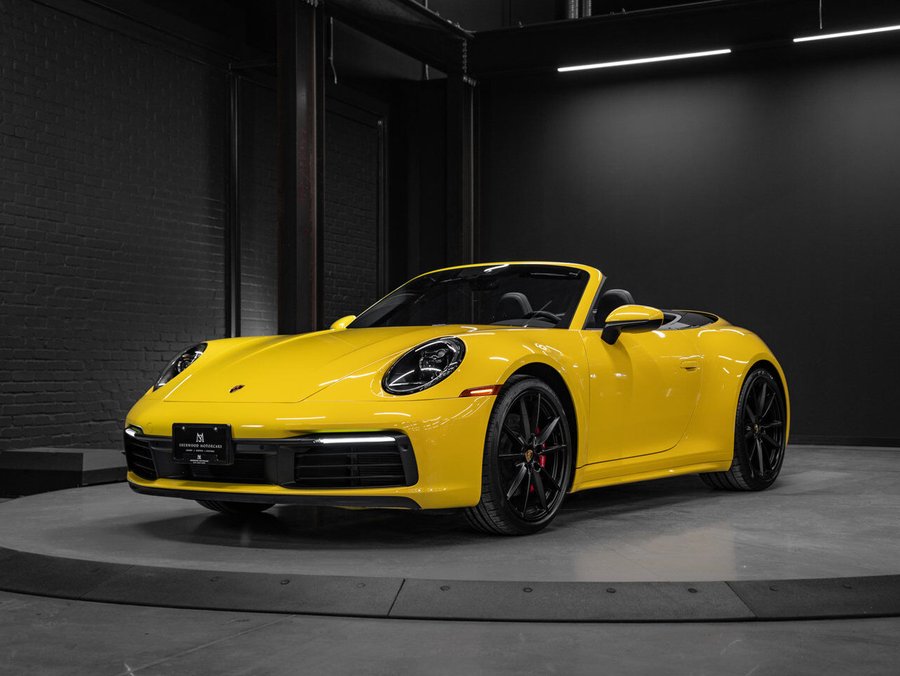 2020 Porsche 911 2020 Yellow