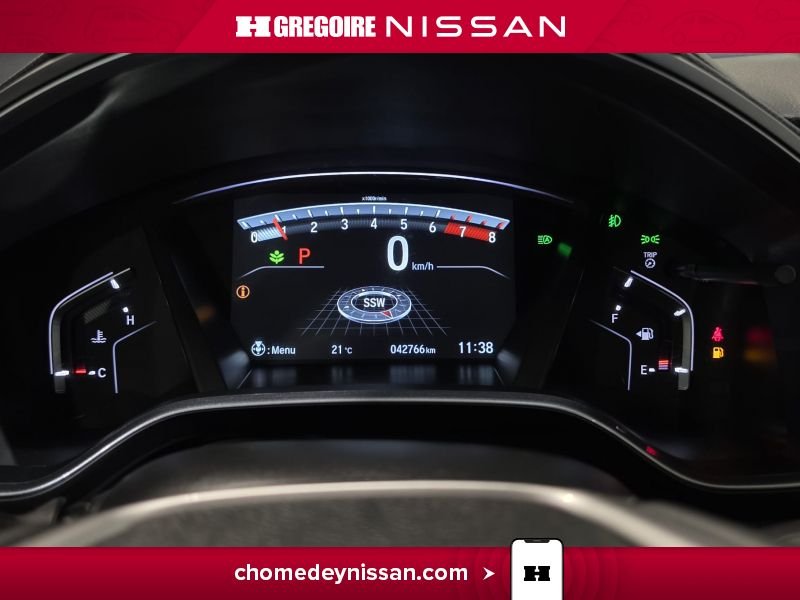 Honda CRV CH7248 | Touring * AWD * Cuir * Toit Pano * Caméra * 2022 Gris Laval - photo #20