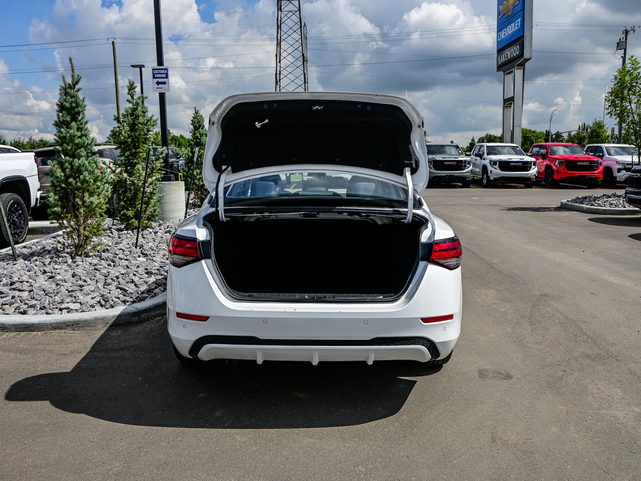 2024 Nissan Sentra SV CVT White Sherwood Park - photo #13