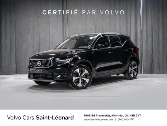 Volvo XC40 B5 PLUS BRIGHT 2023 Noir