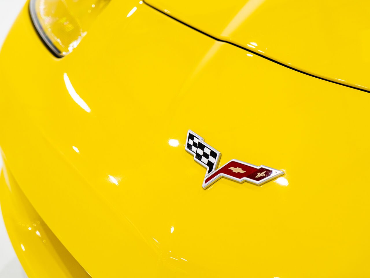 2008 Chevrolet Corvette With only 900km (563mi) From new with window sticker Yellow Kirkland - photo #75