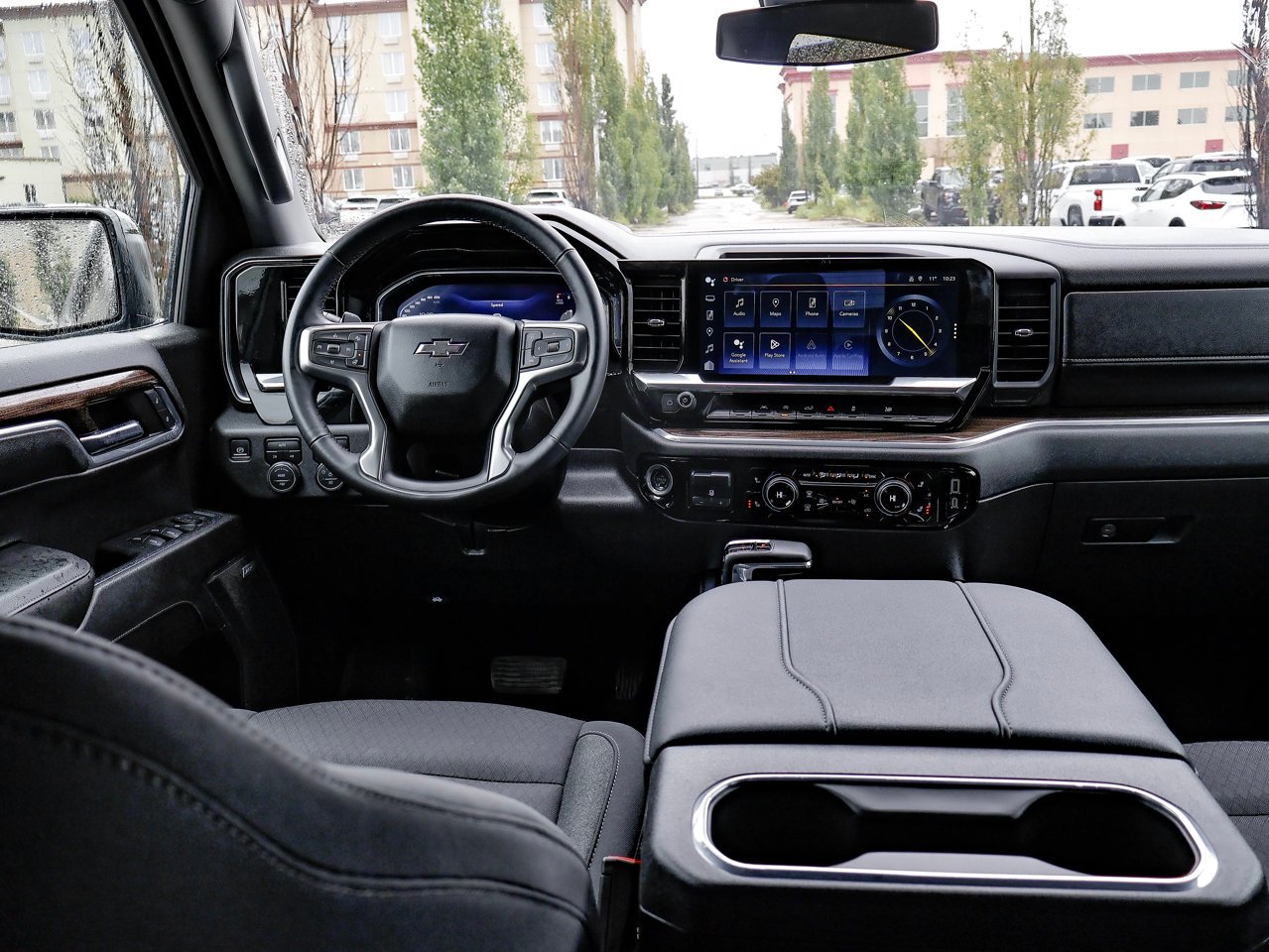 2024 Chevrolet Silverado 1500 4WD Crew Cab 147 RST Black Sherwood Park - photo #27