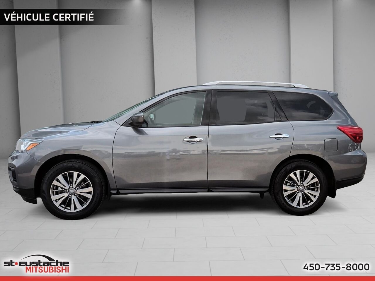 Nissan Pathfinder 2018 Gris Saint-Eustache - photo #3