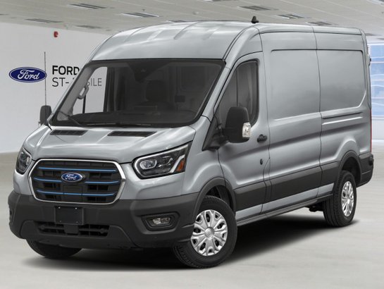 2025 Ford E-Transit Cargo Van 2025 Ingot Silver Metallic