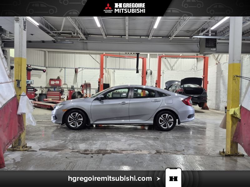 Honda Civic MH4468 | LX * Automatique* Caméra * Siege Chauffant 2016 Gris Laval - photo #4
