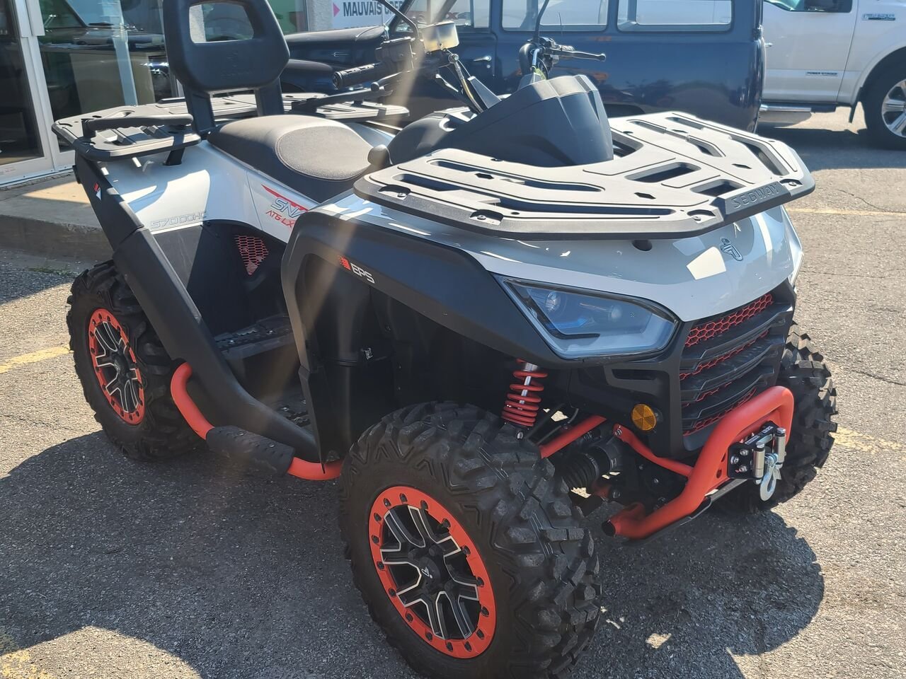 2023 Segway Snarler White  - photo #12