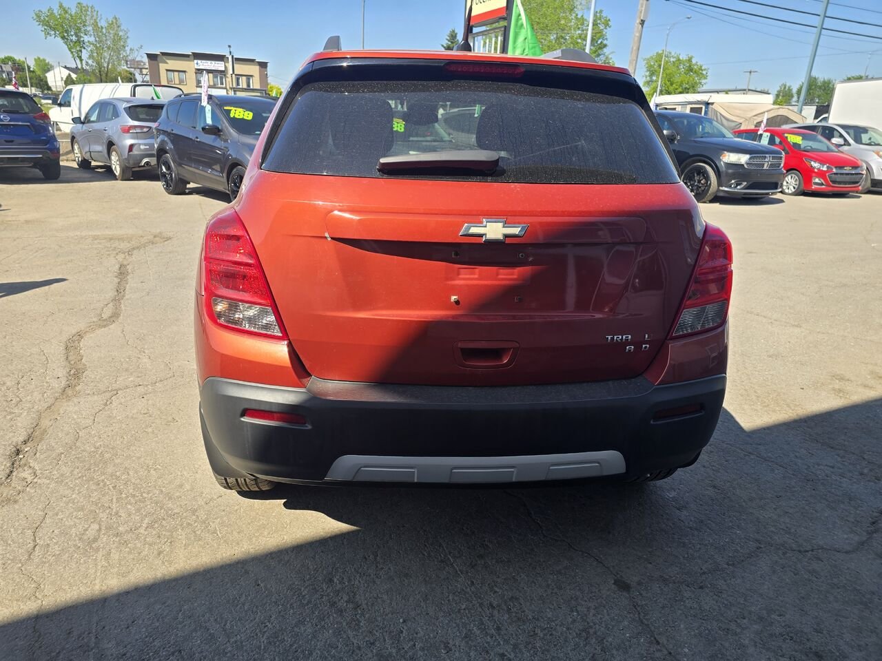 Chevrolet Trax 2014 Orange Longueuil, - photo #3