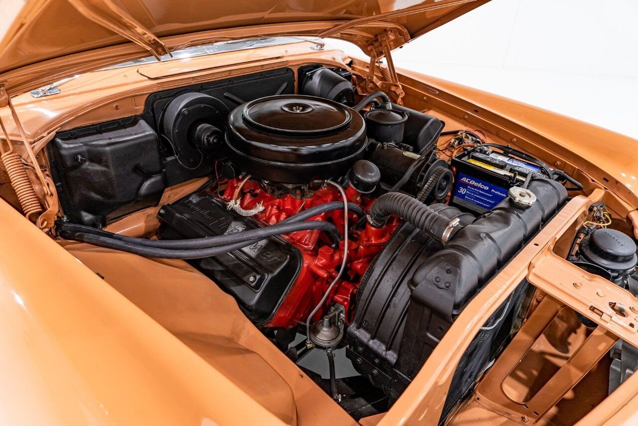 Chrysler IMPERIAL *PRIX EN USD* 354cu.in. FirePower V8 1 of 2098 built 1956 Orange Montréal - photo #15