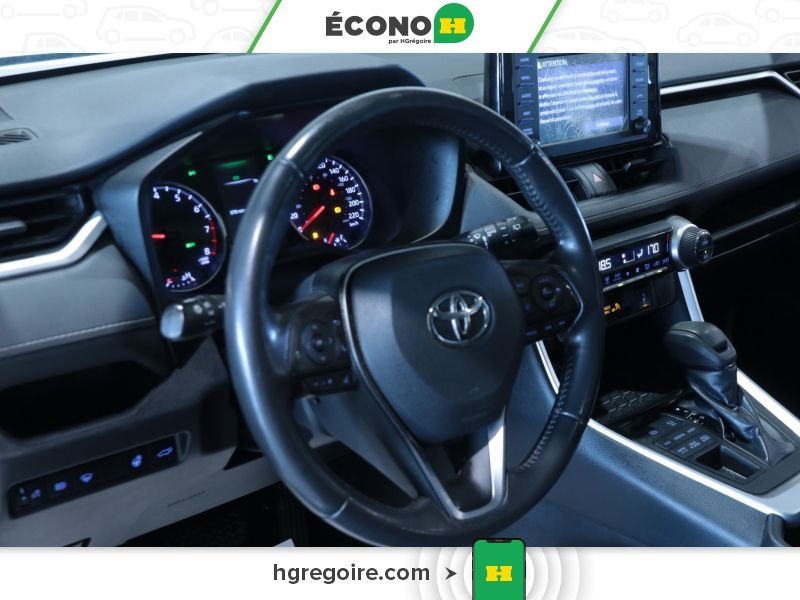 Toyota Rav 4 822554 | XLE AWD GR ÉLEC A/C BLUETOOTH CAMÉRA MAGS 2019 Blanc Laval - photo #9