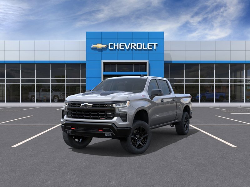 CHEVROLET Silverado 1500 LT Trail Boss cabine multiplace 4RM 157 po 2026 GRIS STERLING METALLISE