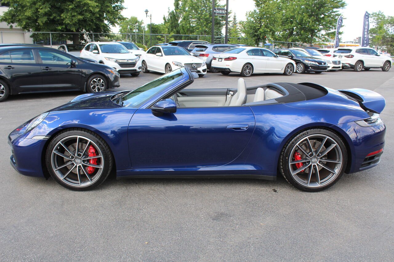 Porsche 911 VIN: WP0CB2A97NS244501 2022 Bleu Sainte-Rose - photo #3
