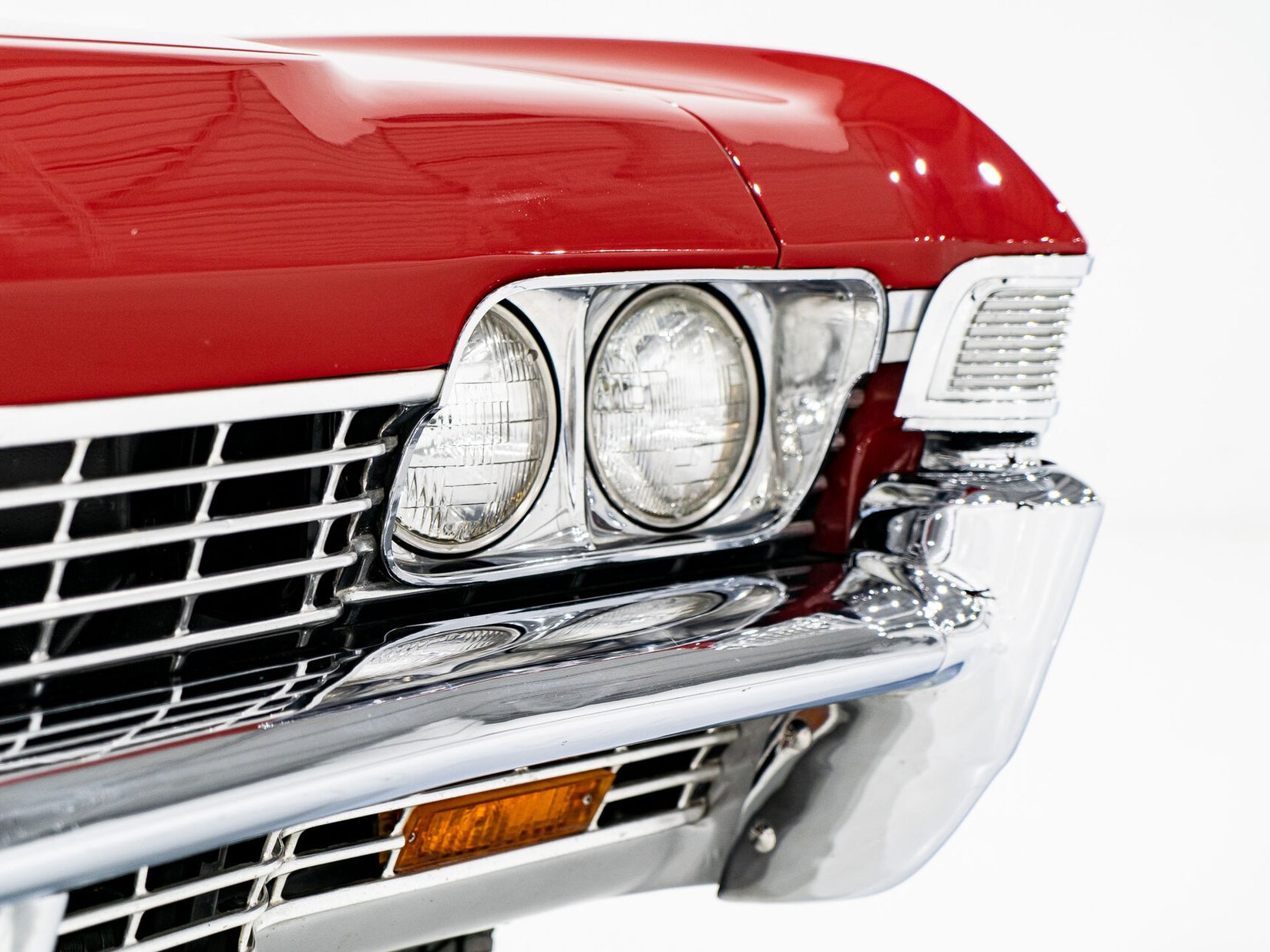 Chevrolet Biscayne **PRIX EN USD** L36 4 speed GM Canada paperwork 1968 Rouge Montréal - photo #3