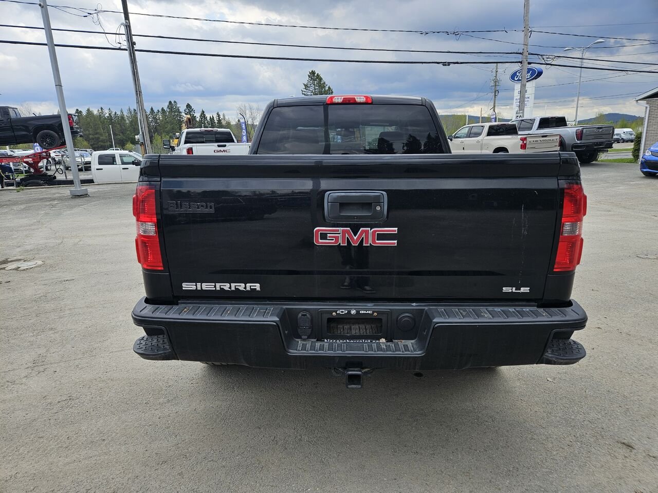 GMC Sierra 1500 SLE cabine multiplace 4RM, 153,0 po 2017 Noir Thetford Mines - photo #5