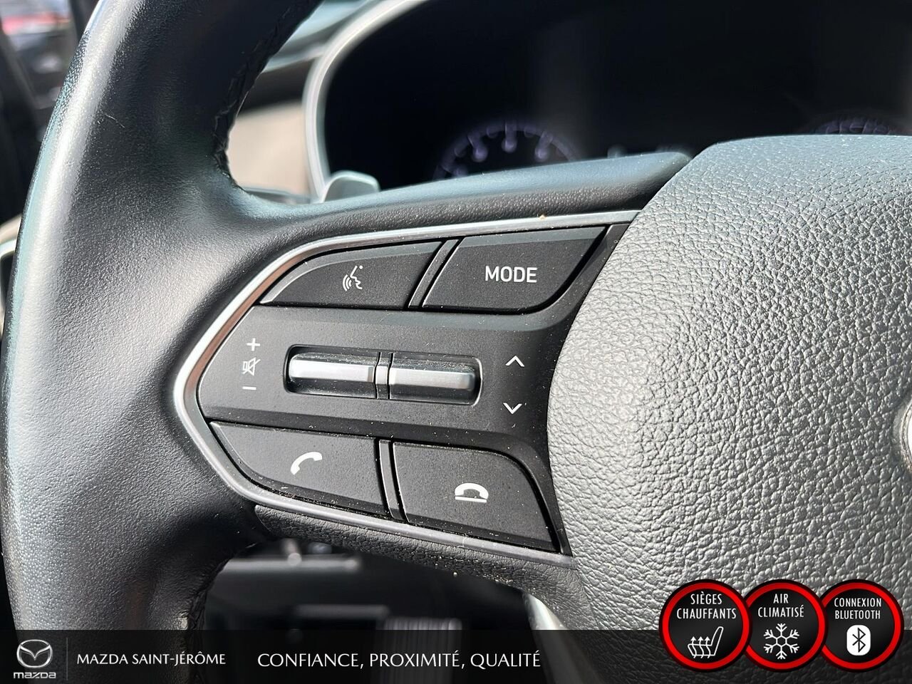 2023 Hyundai Santa Fe Preferred TI ens. Trend | TOIT PANO | SIMILICUIR | AWD | 52 771 KM Grey Saint-Jérôme - photo #14