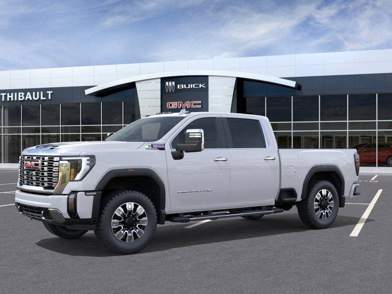 2026 GMC SIERRA 2500HD Denali cabine multiplace 4RM 159 po White Sherbrooke - photo #1