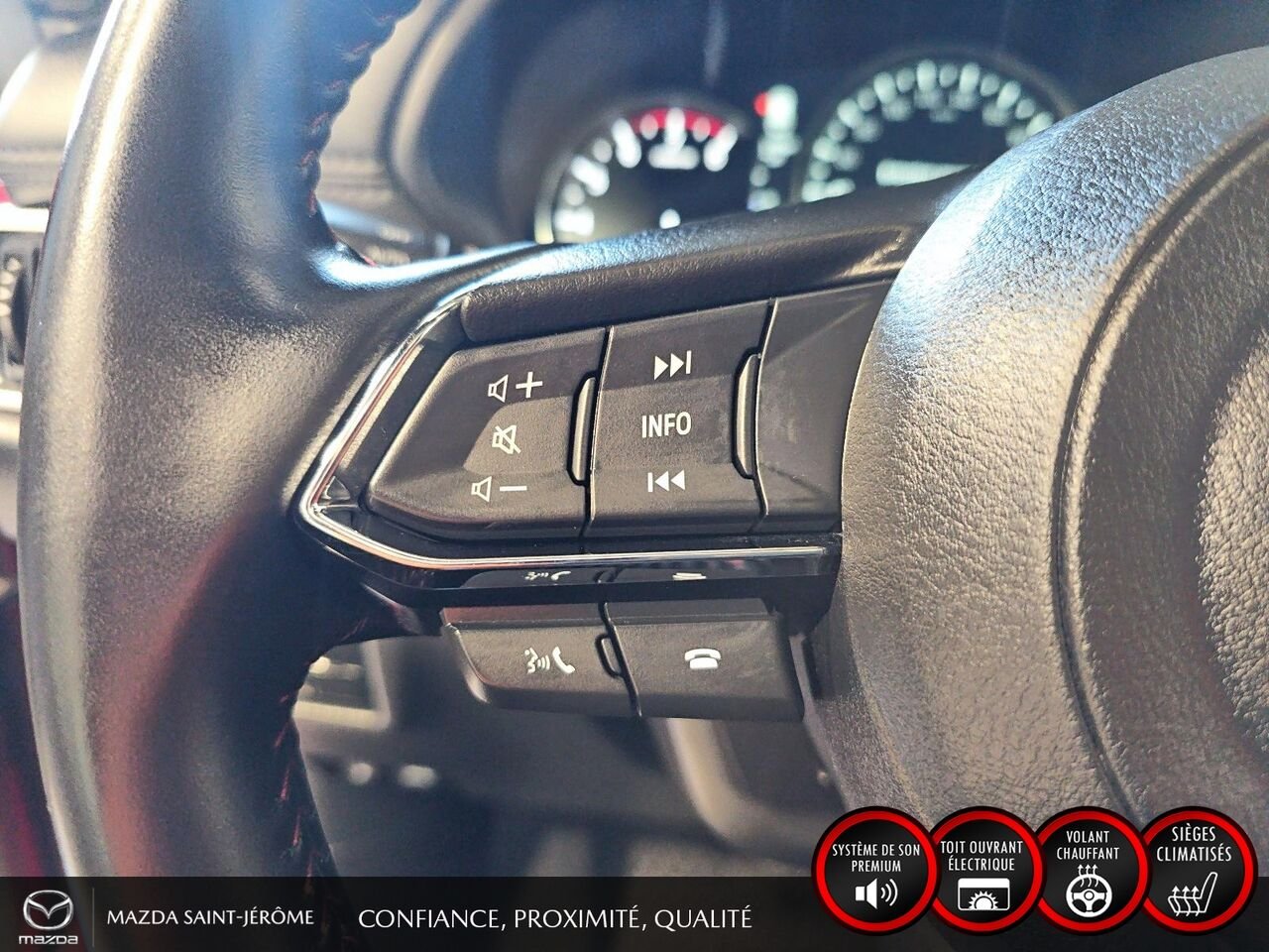 2023 Mazda CX-5 SPORT | CUIR | TOIT OUVRANT | AWD Red Saint-Jérôme - photo #14