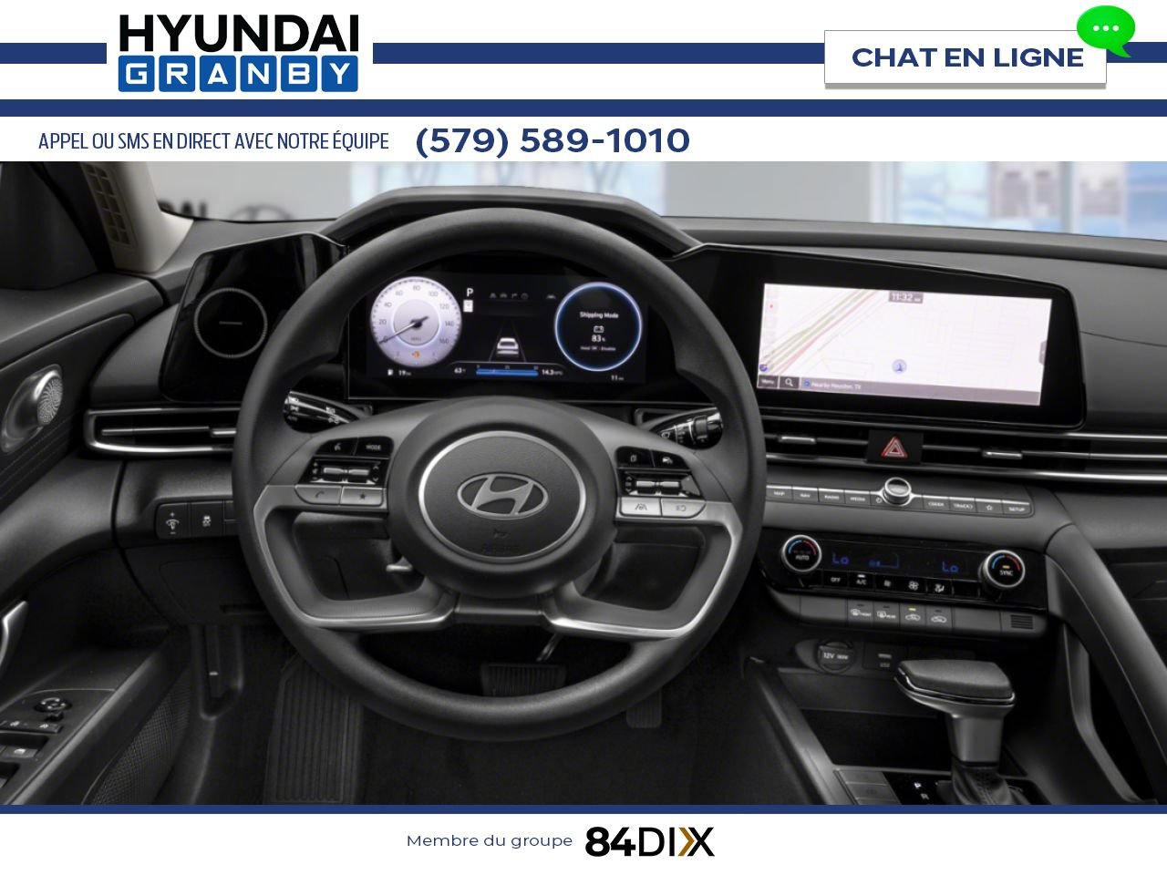 HYUNDAI Elantra 2025 Blanc Atlas Granby - photo #7