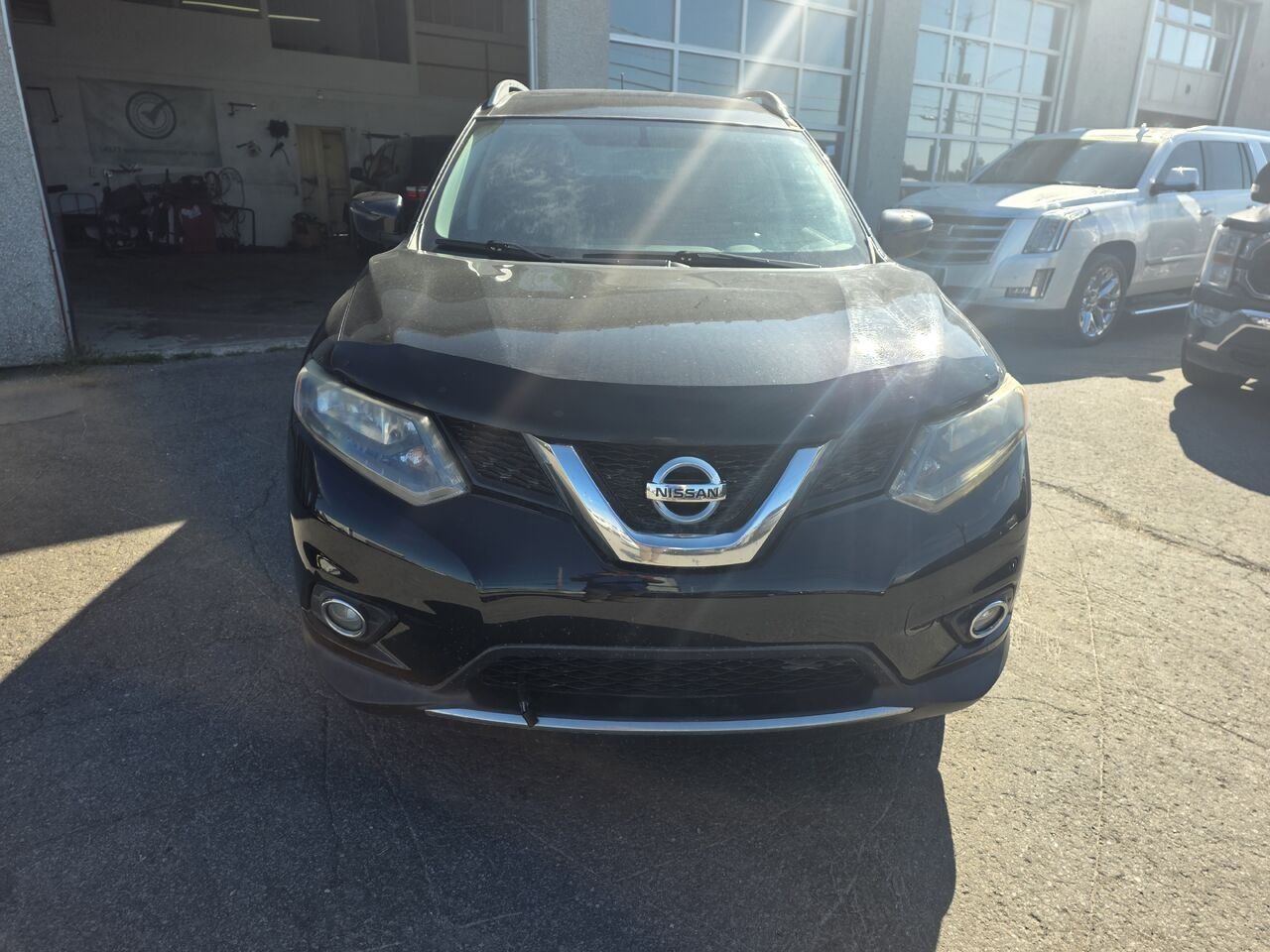 2016 Nissan Rogue Black  - photo #8