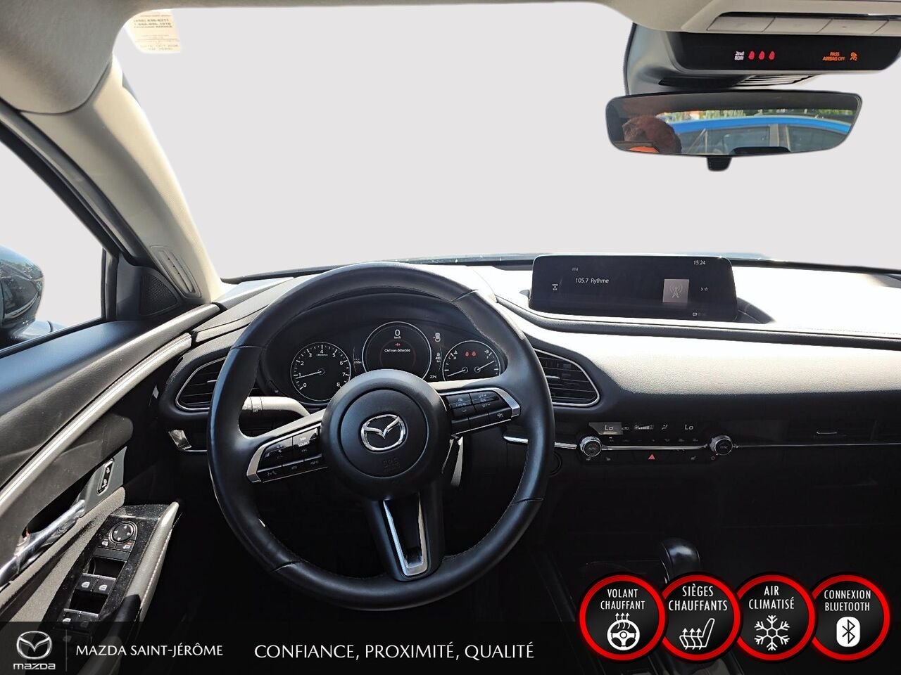 2025 Mazda CX-30 GS | AWD | MAGS | Black Saint-Jérôme - photo #21