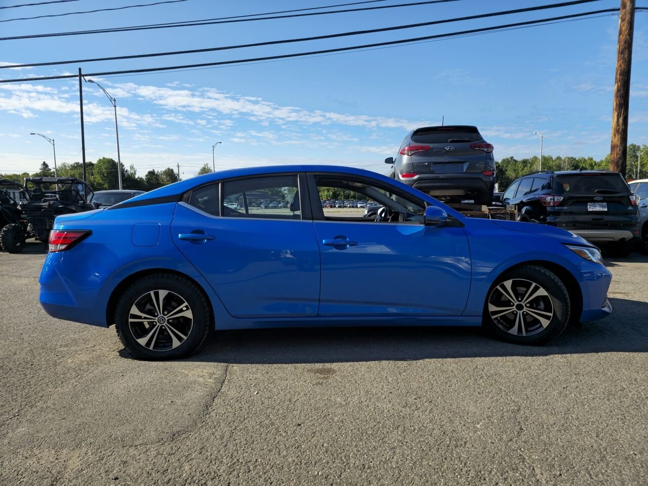 Nissan Sentra 2020 Bleu Longueuil, - photo #3