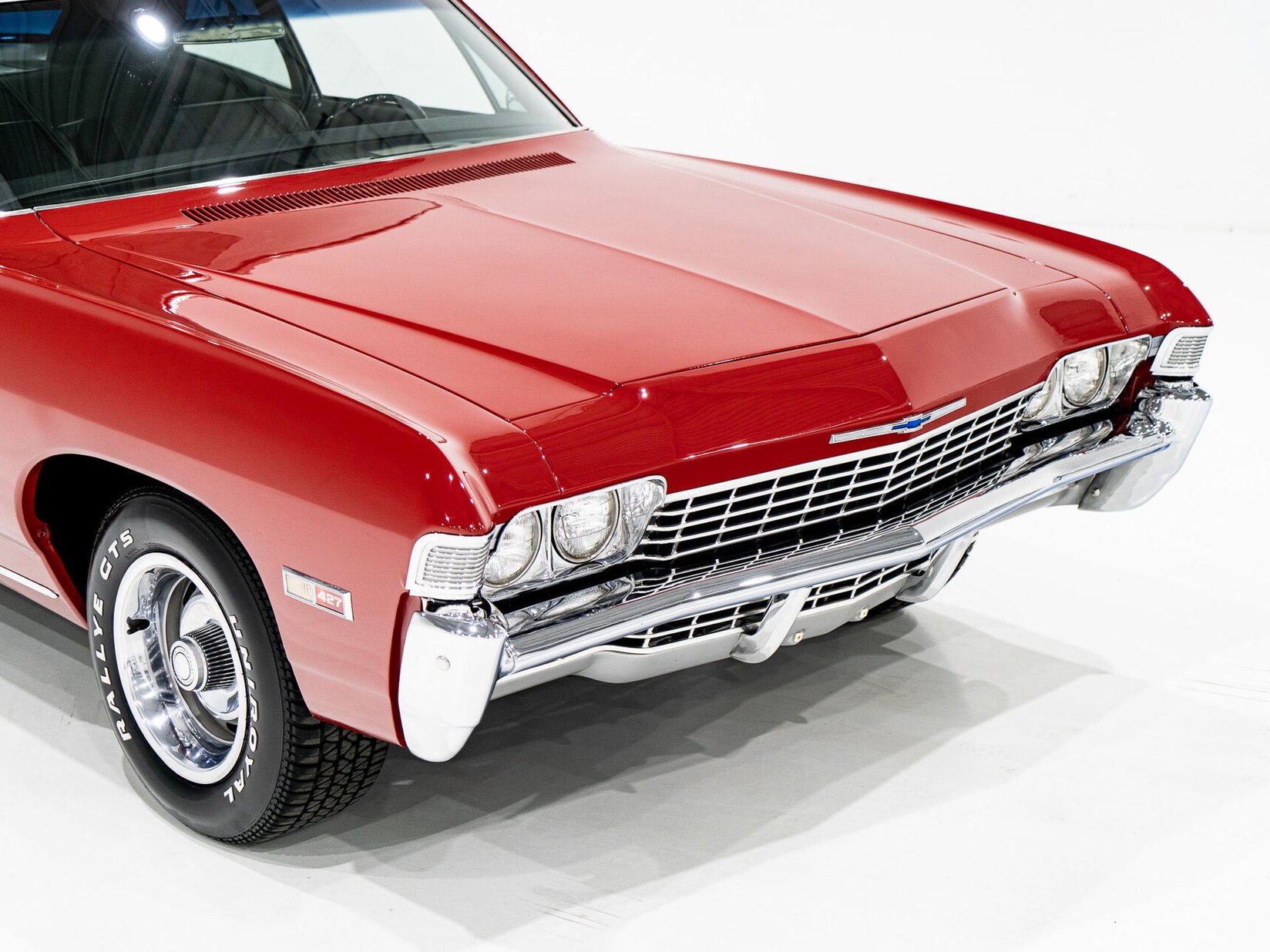 Chevrolet Biscayne **PRIX EN USD** L36 4 speed GM Canada paperwork 1968 Rouge Montréal - photo #33