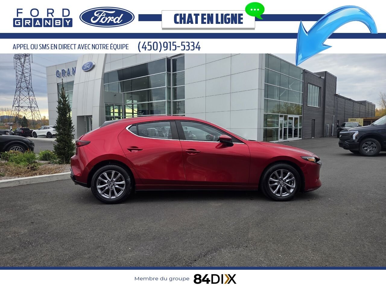 2020 Mazda Mazda3 Sport Red Granby - photo #7