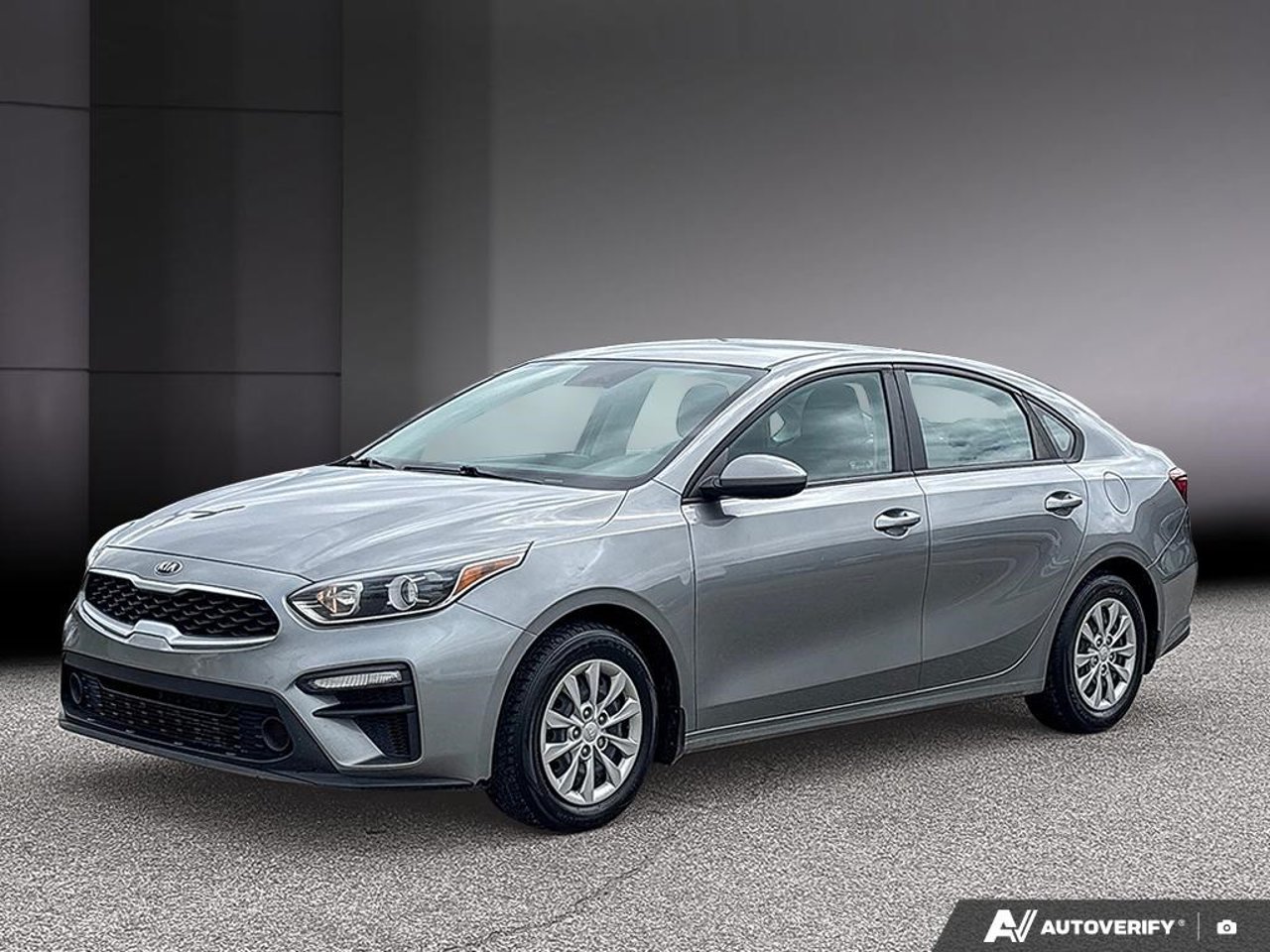 Kia Forte 3KPF24AD8ME321696 2021 Gris Mirabel - photo #0