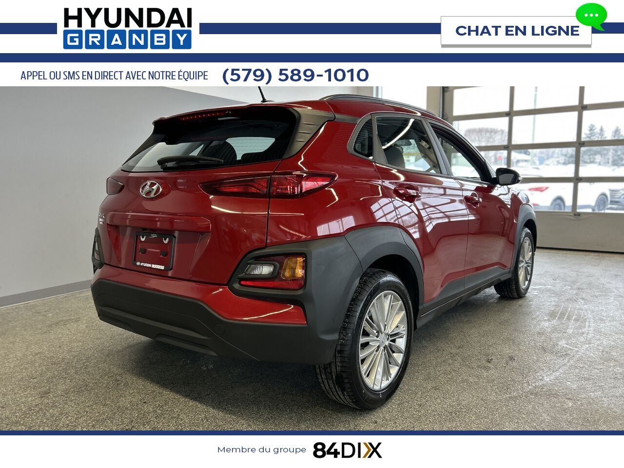 2021 Hyundai Kona Red Granby - photo #6