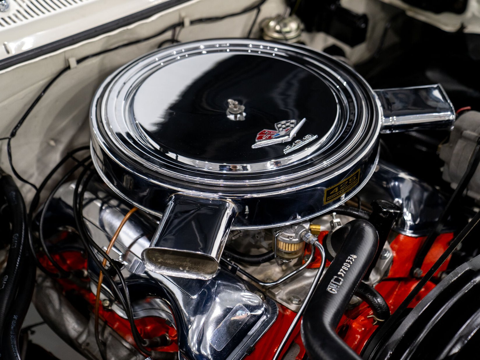 1964 Chevrolet Biscayne Matching 409 / 425HP Transmission 4 Vitesse Complètement Entièrement restauré **PRIX EN USD** White Montreal - photo #21