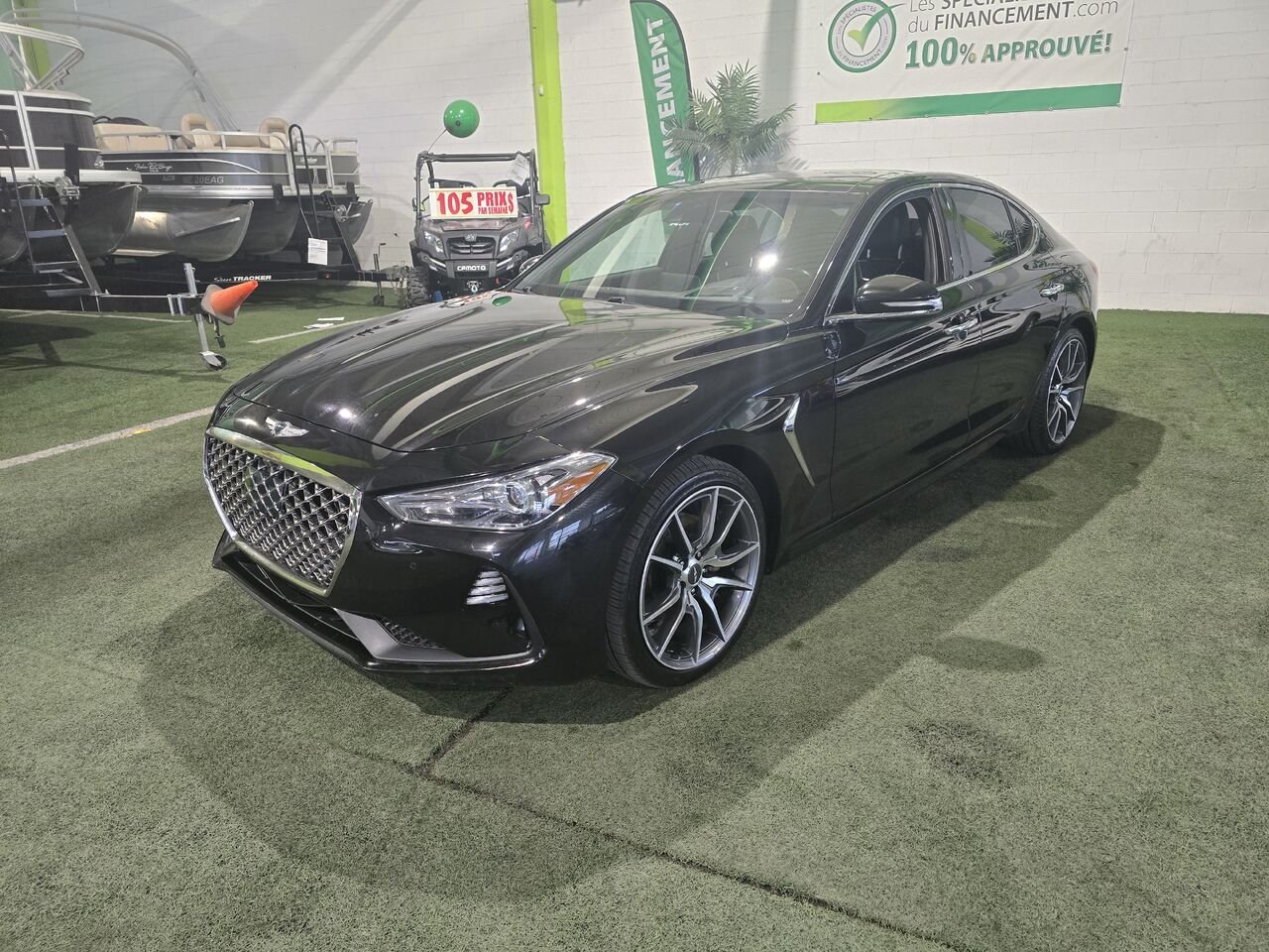 Genesis G70 2019 Noir Longueuil, - photo #1