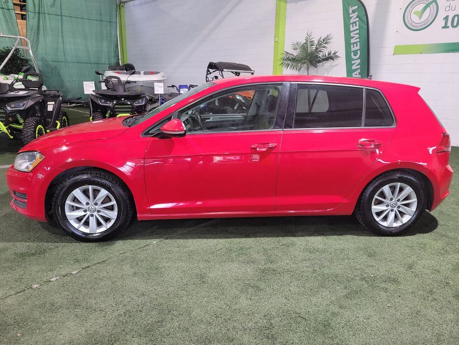 Volkswagen Golf 2016 2016 Rouge