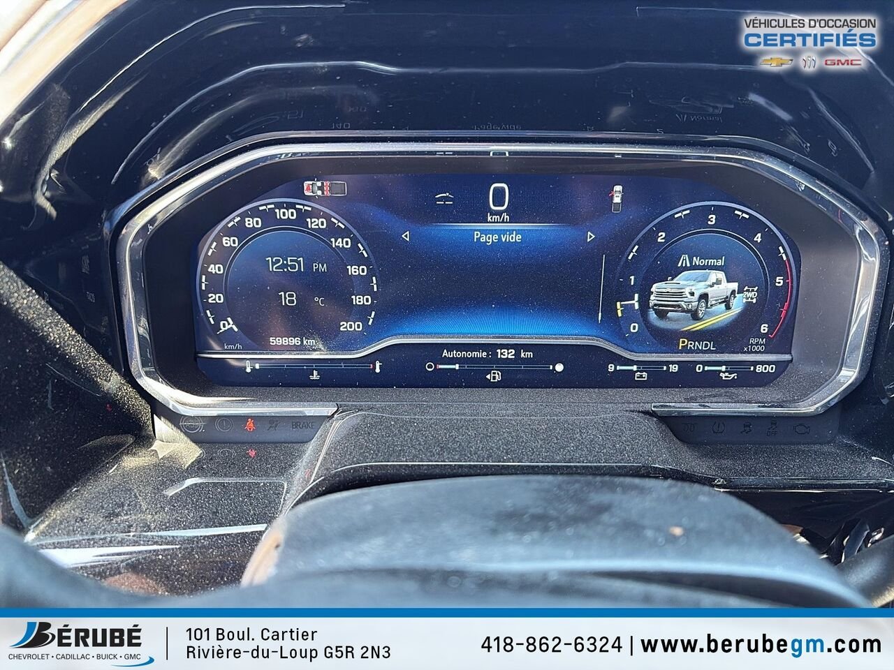 CHEVROLET SILVERADO 2500 CAISSE STANDARD DE 6 PIED High Country 2024 Noir Rivière-du-Loup - photo #9