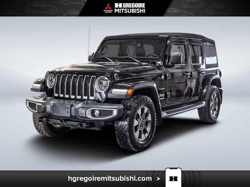 2020 Jeep Wrangler Unlimited Black Saint-Eustache - photo #2