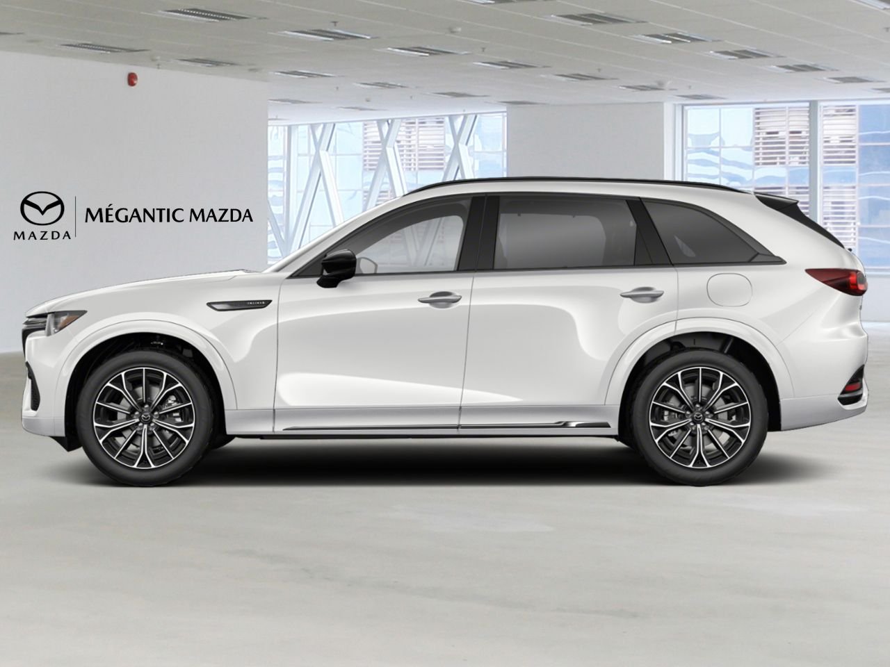 2026 MAZDA CX-70 MHEV Rhodium White Metallic Lac Mégantic - photo #1