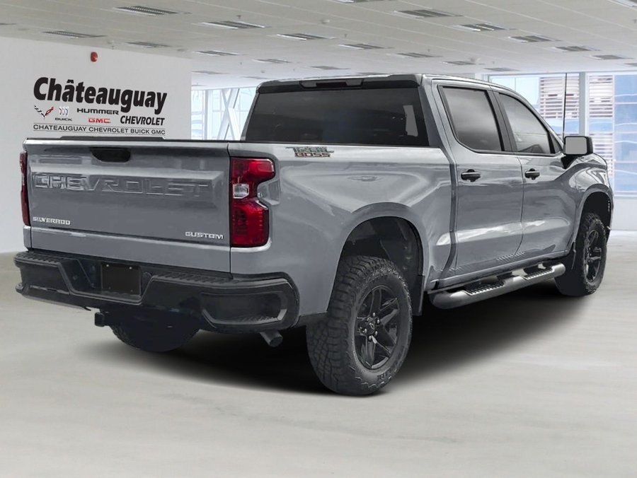 CHEVROLET Silverado 1500 Custom Trail Boss cabine multiplace 4RM 157 po 2026 Noir
