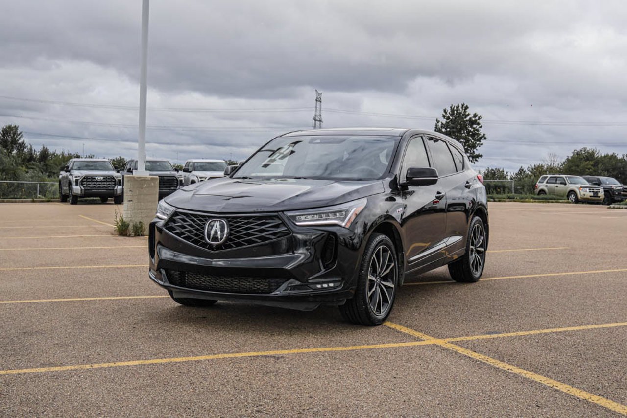 2025 Acura RDX Platinum Elite A-Spec AWD Black Sherwood Park - photo #3