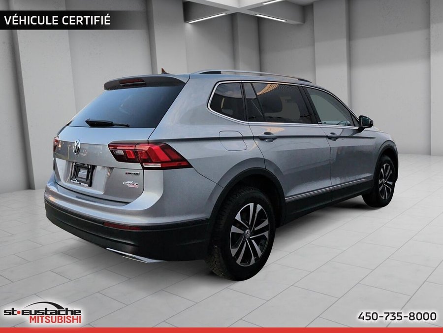 Volkswagen Tiguan-UNITED-TOIT PANO-BANC CHAUFF-AWD-TURBO United 4MOTION 2021 Gris