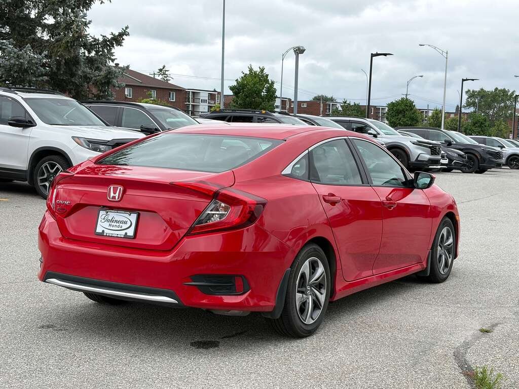 2019 Honda Civic LX Red Gatineau - photo #5