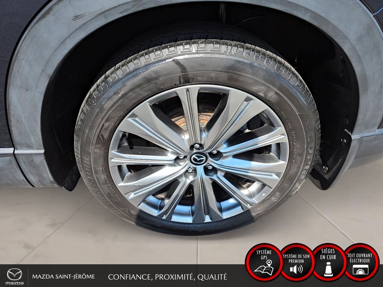 2022 Mazda CX-9 Signature | AWD | TOIT OUVRANT | CUIR | 6 PASS Blue Saint-Jérôme - photo #10