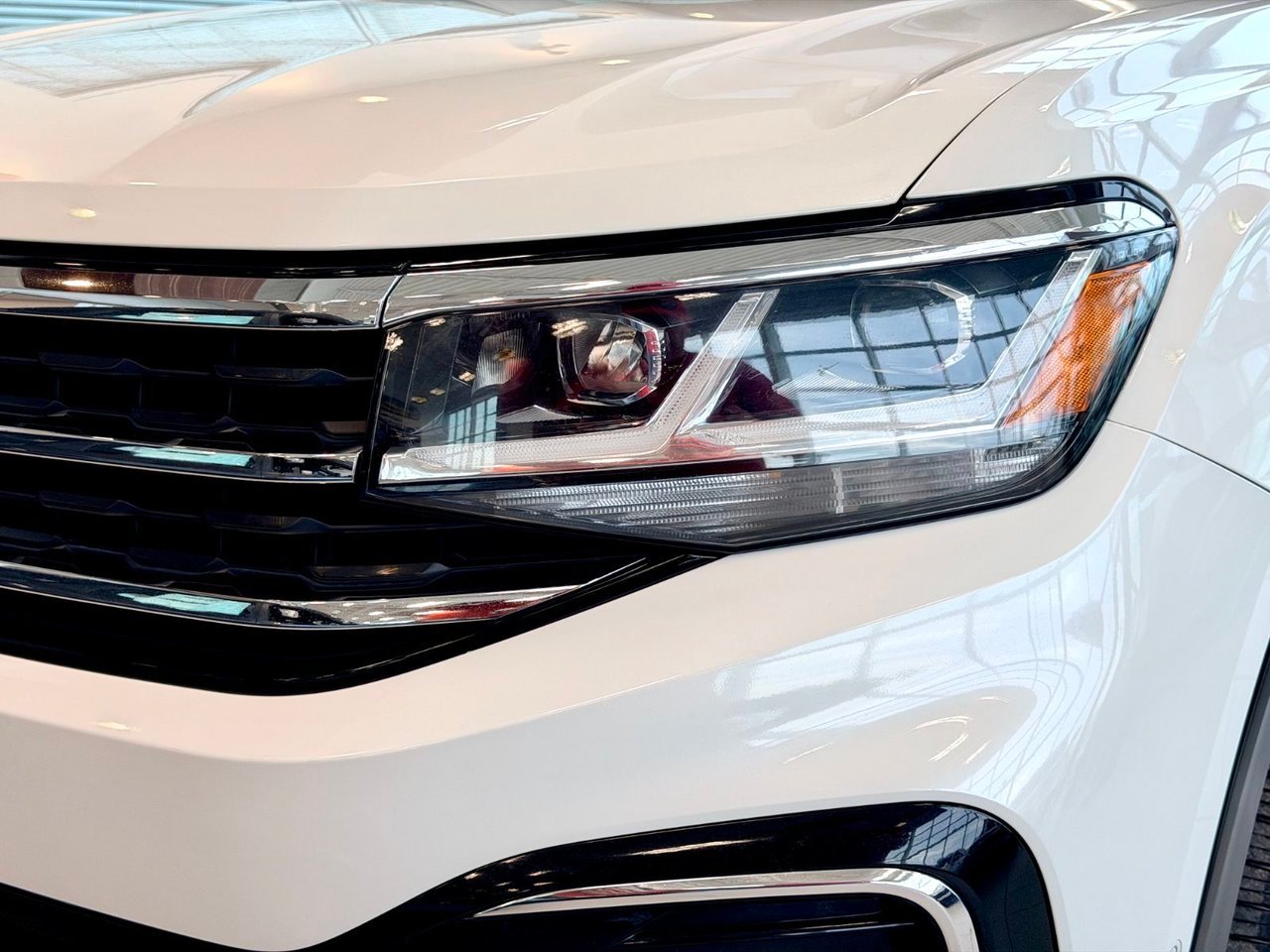 Volkswagen Atlas 2021 Blanc Notre-Dame-des-Prairies - photo #2