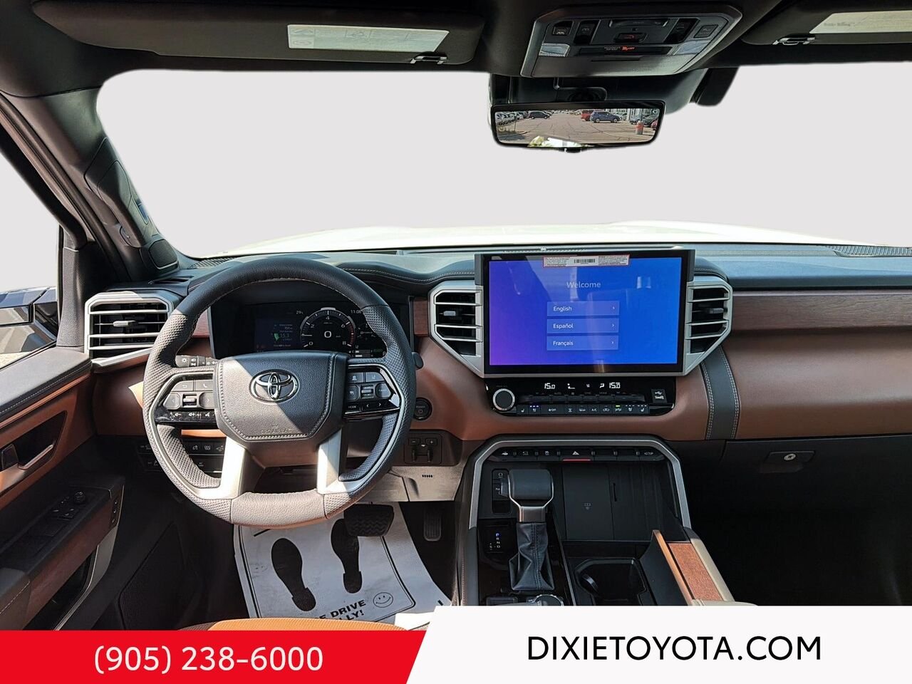 2026 Toyota TUNDRA HYBRID PLATNIUM 1794 EDITION 4WD / CLEAN CARFAX / HEATED AND VENTIALTED SEATS / ALLOY WHEELS / CARPLAY AND ANDROID AUTO White Mississauga - photo #18