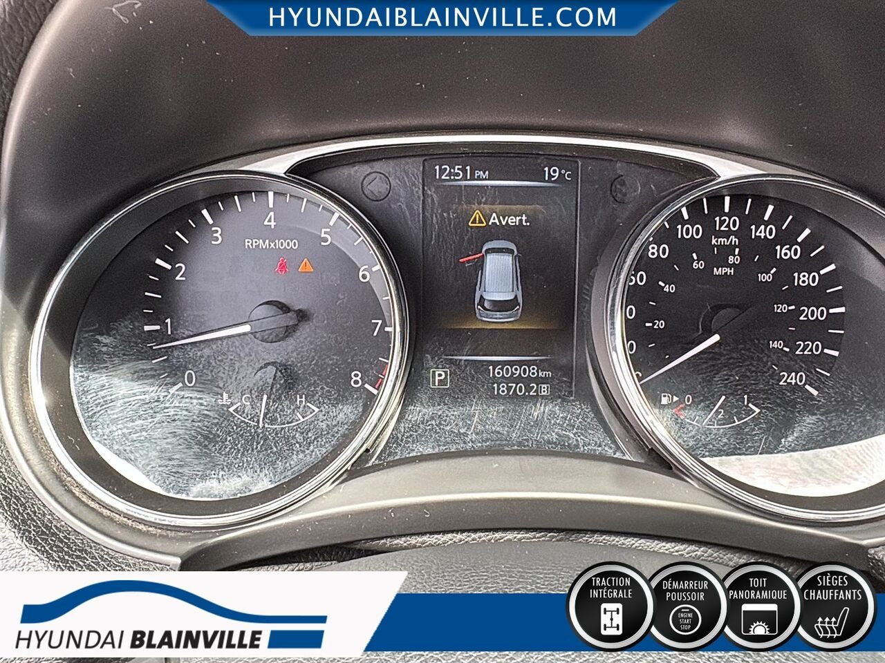 Nissan Rogue 2015 Gris Blainville - photo #18