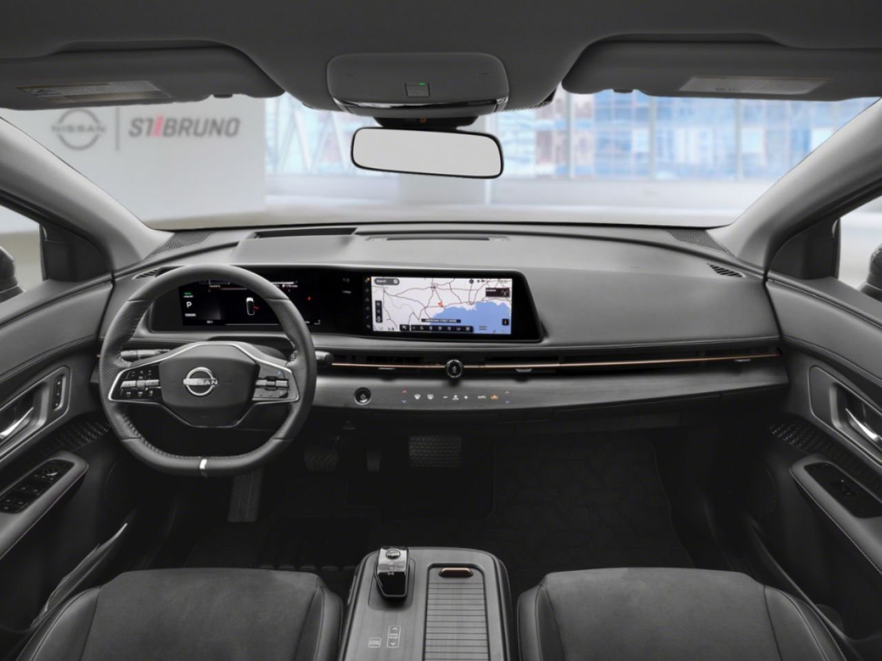 Nissan ARIYA 2026 Blanc Everest nacré triple couche Saint-Basile-le-Grand - photo #8