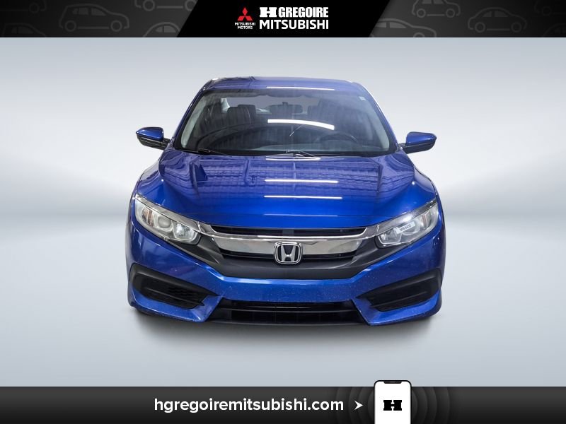 2018 Honda Civic Blue Laval - photo #1