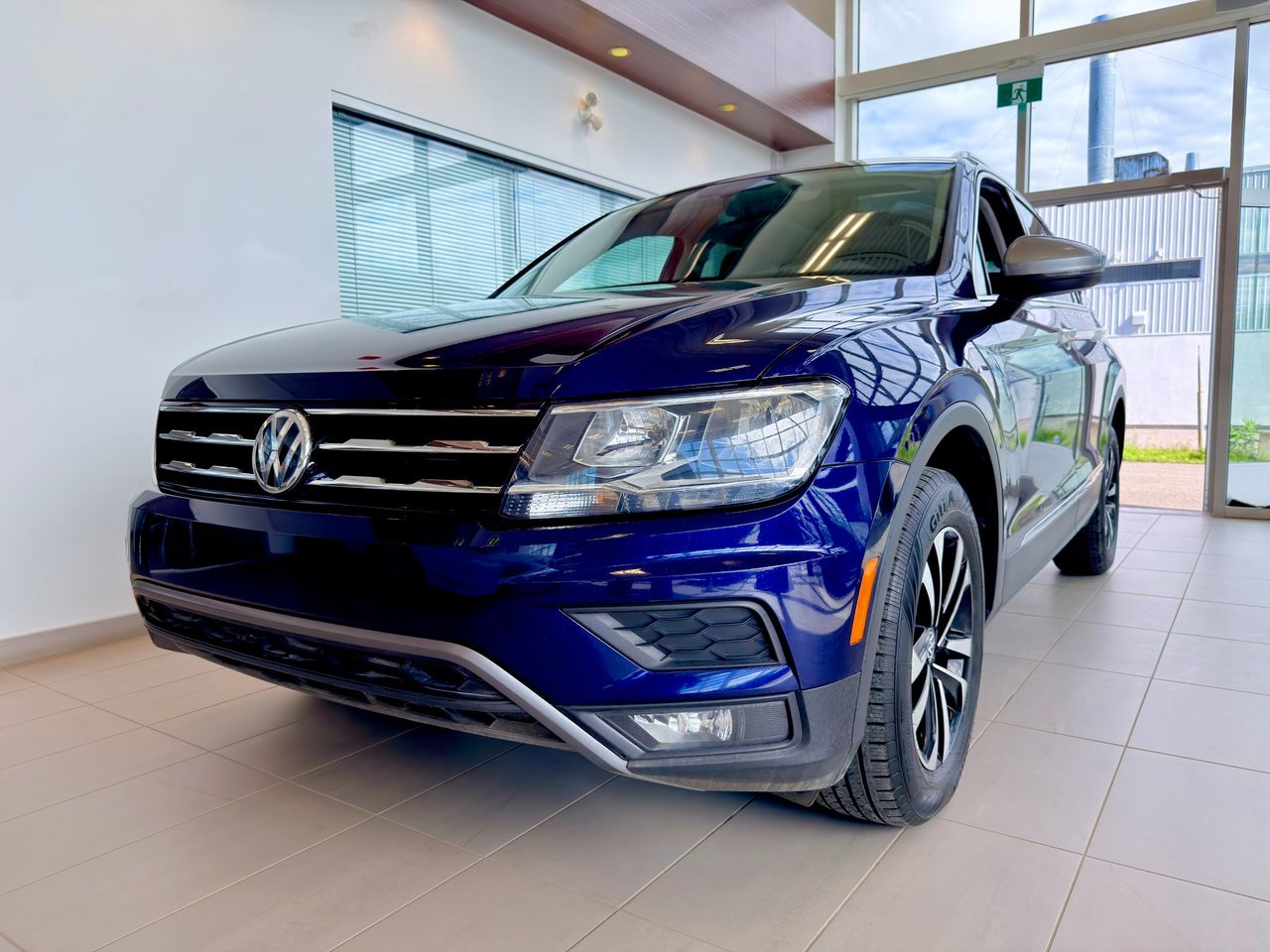 Volkswagen Tiguan 2021 Bleu Notre-Dame-des-Prairies - photo #4