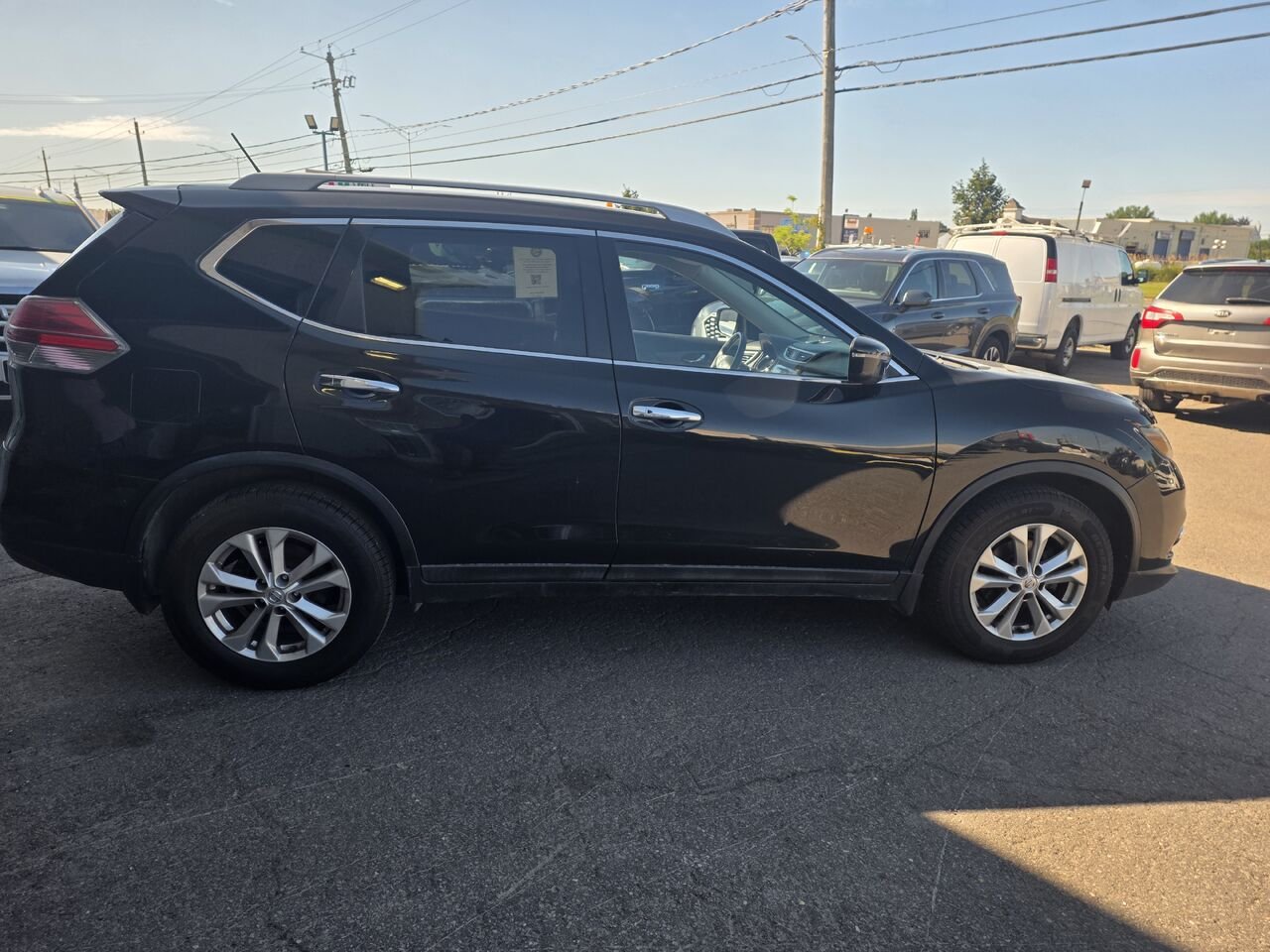 2016 Nissan Rogue Black  - photo #6